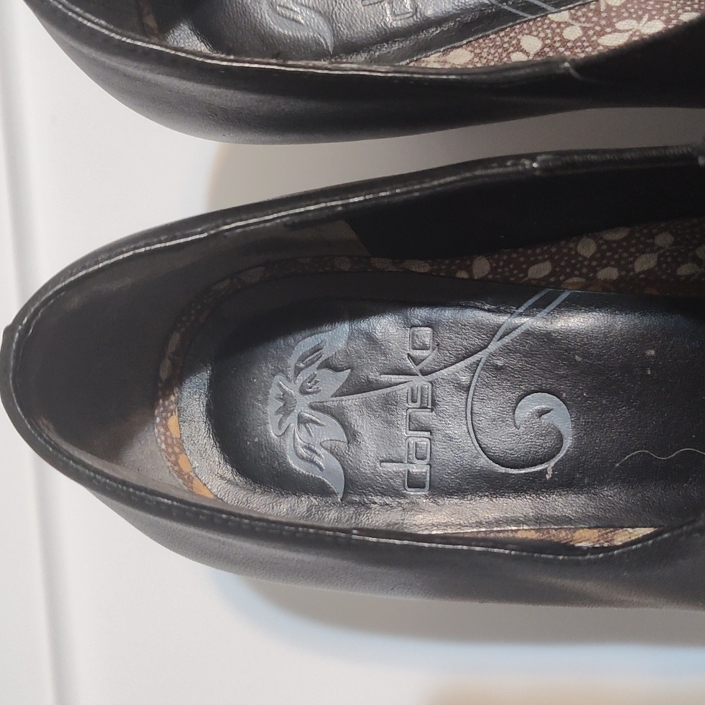 Dansko heel shoe, black size 40 - Picture 2 of 10
